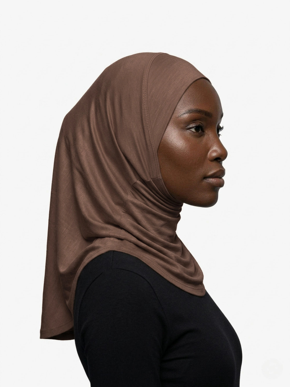 Essential Schlupfhijab - Cocoa Brown