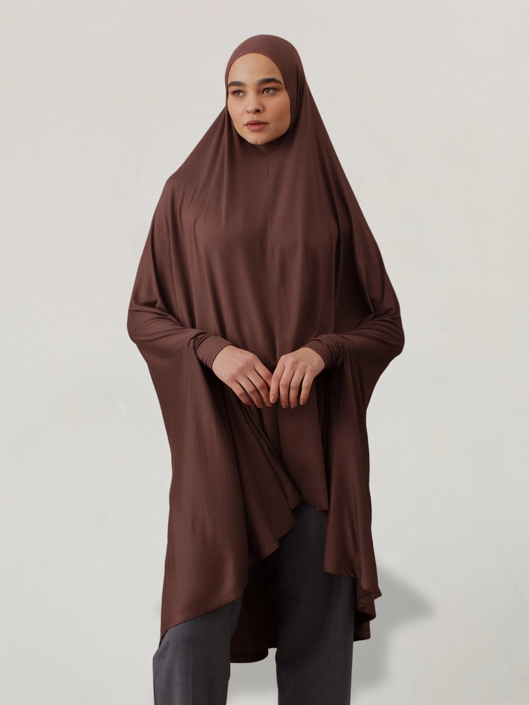 Prayer Khimar - Mocha