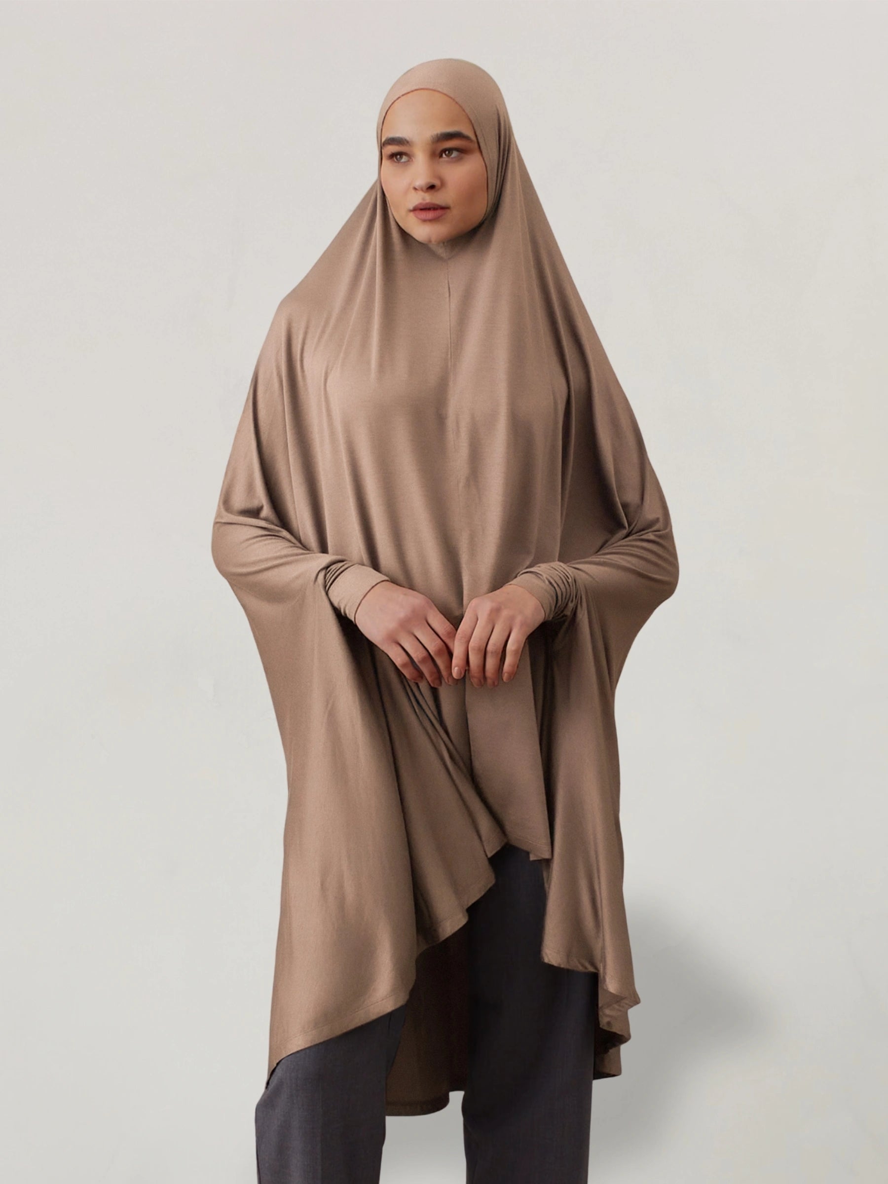 Prayer Khimar - Warm Sand