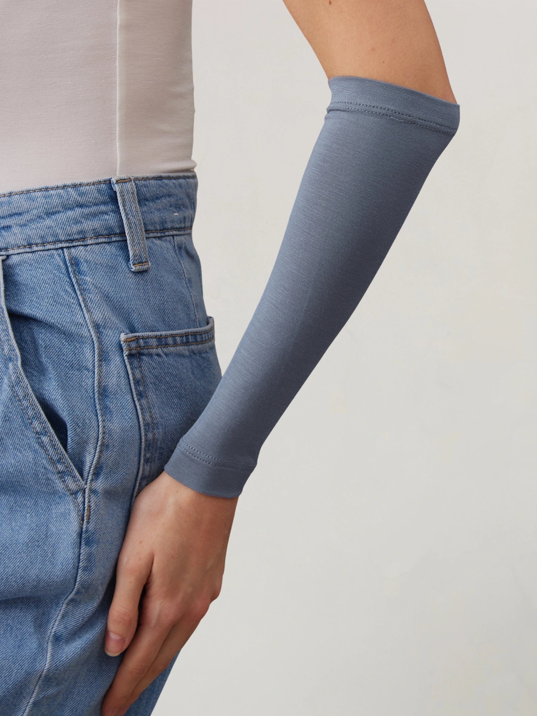 Arm Cover - Light Denim