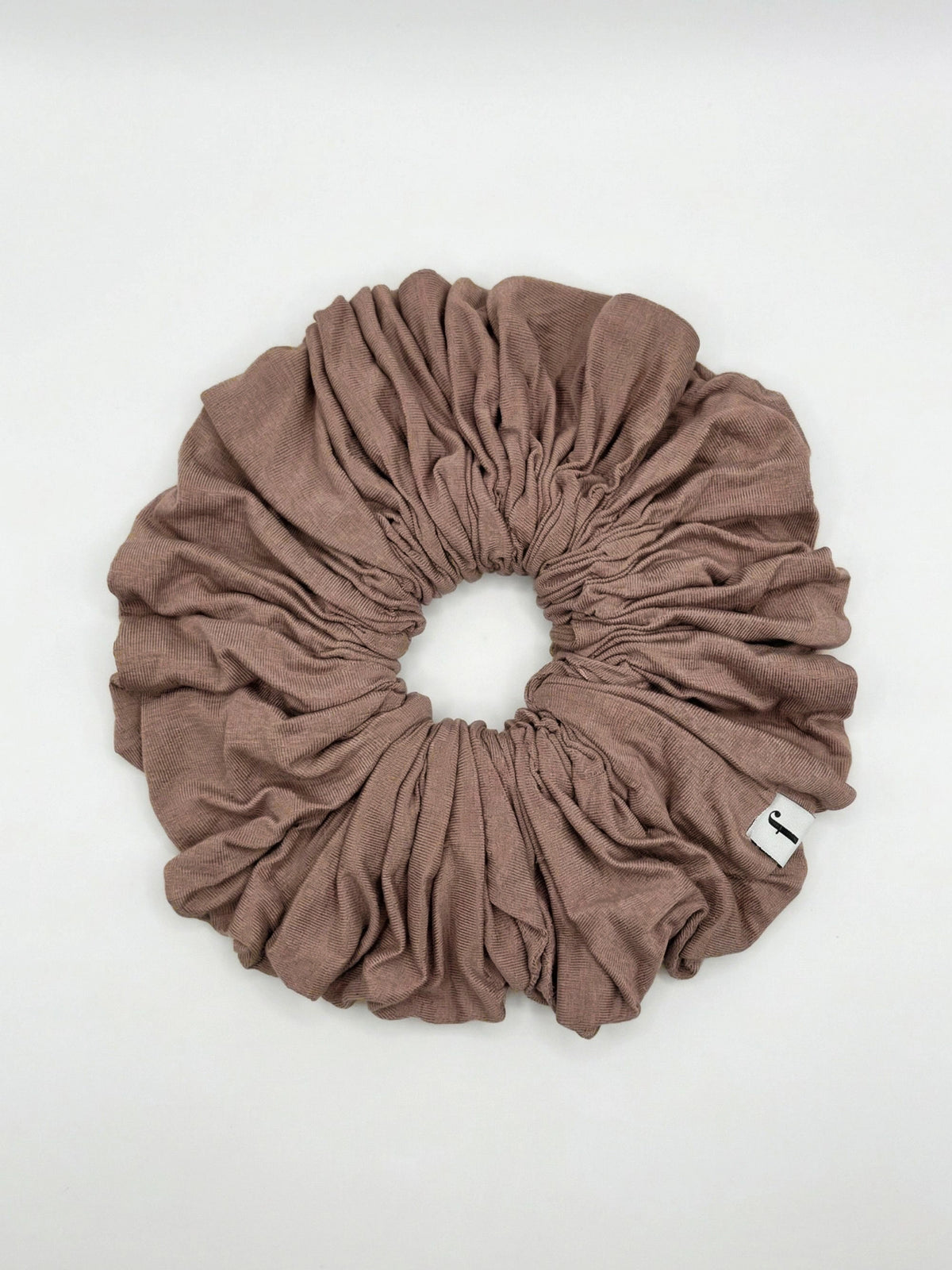 Premium Jersey Scrunchies - Cocoa Brown