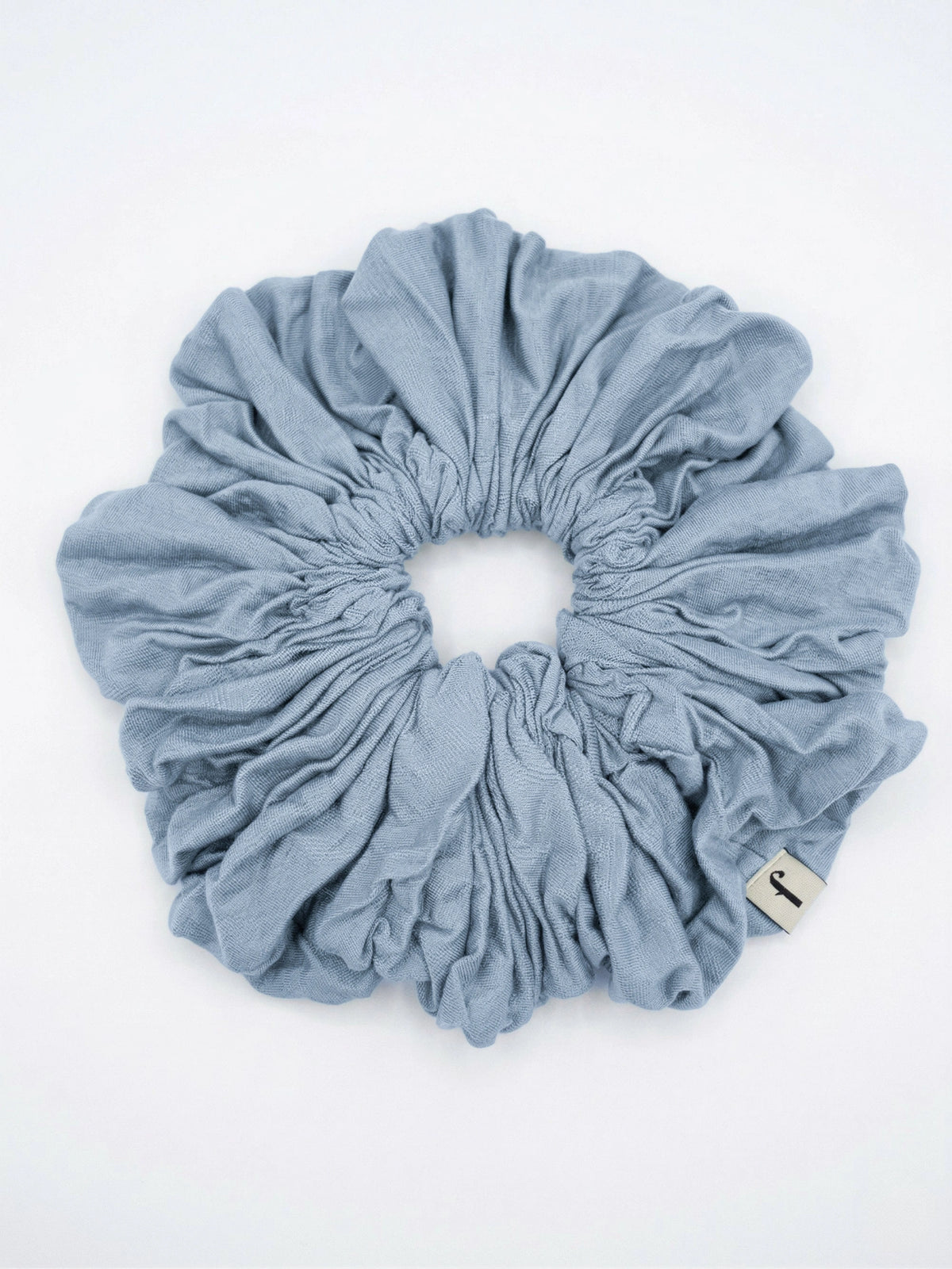 Premium Jersey Scrunchies - Light Denim