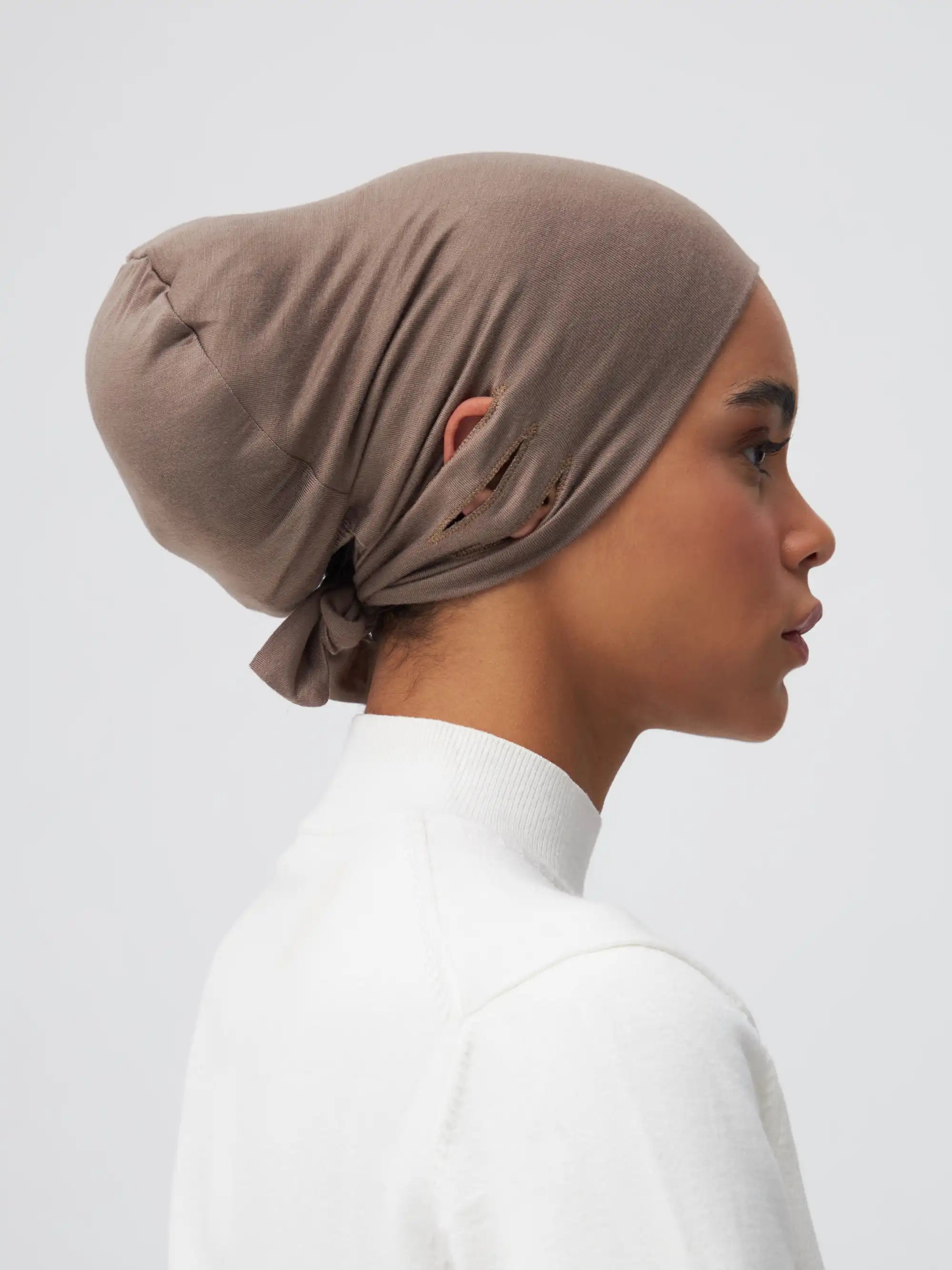 Slit Tie Back Bone - Desert Taupe