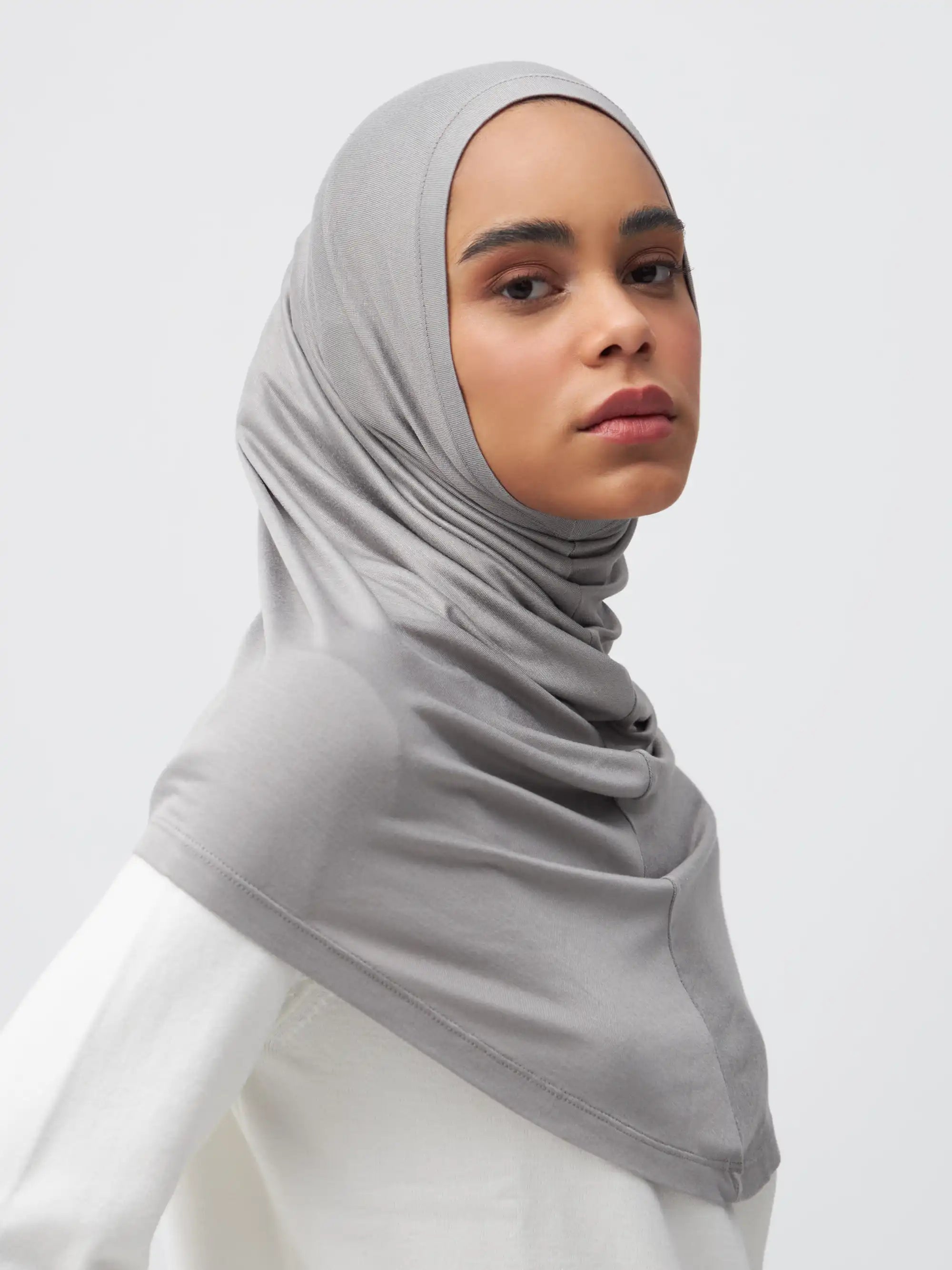 Khimar Hijabs - Silver