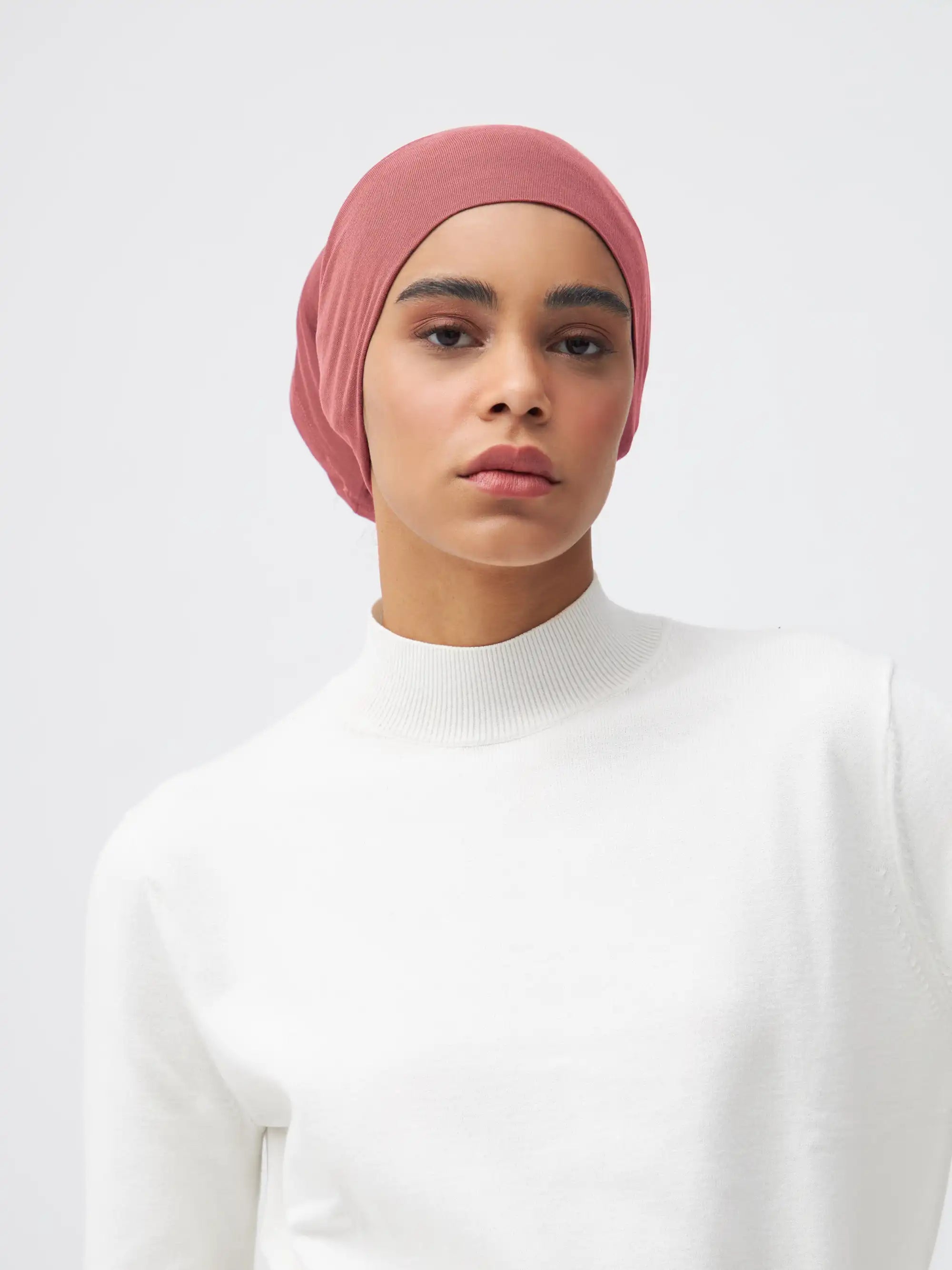 Tube Bone - Garnet Rose