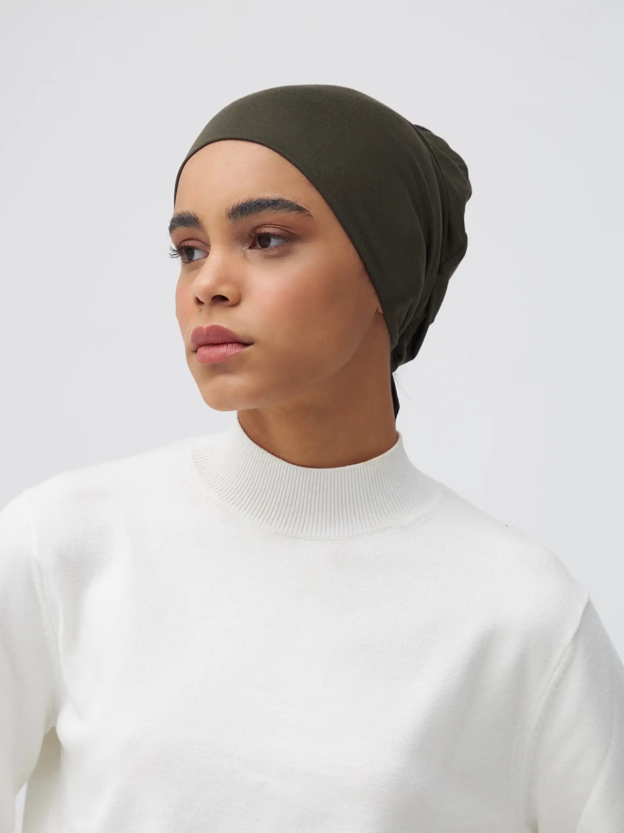 Tie Back Bone - Khaki