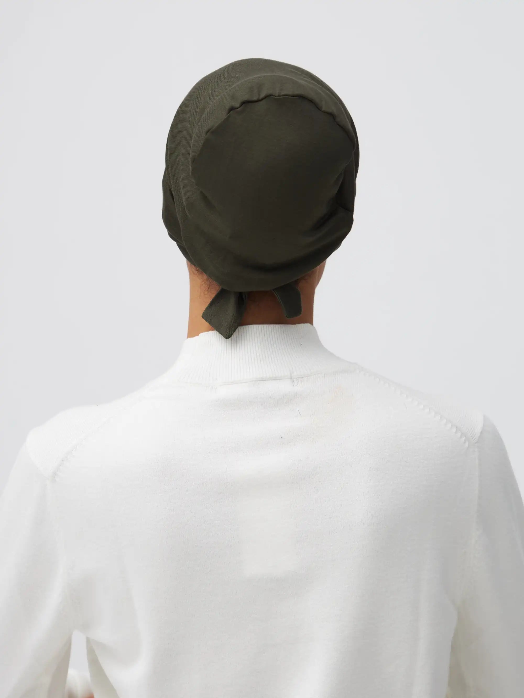 Tie Back Bone - Khaki