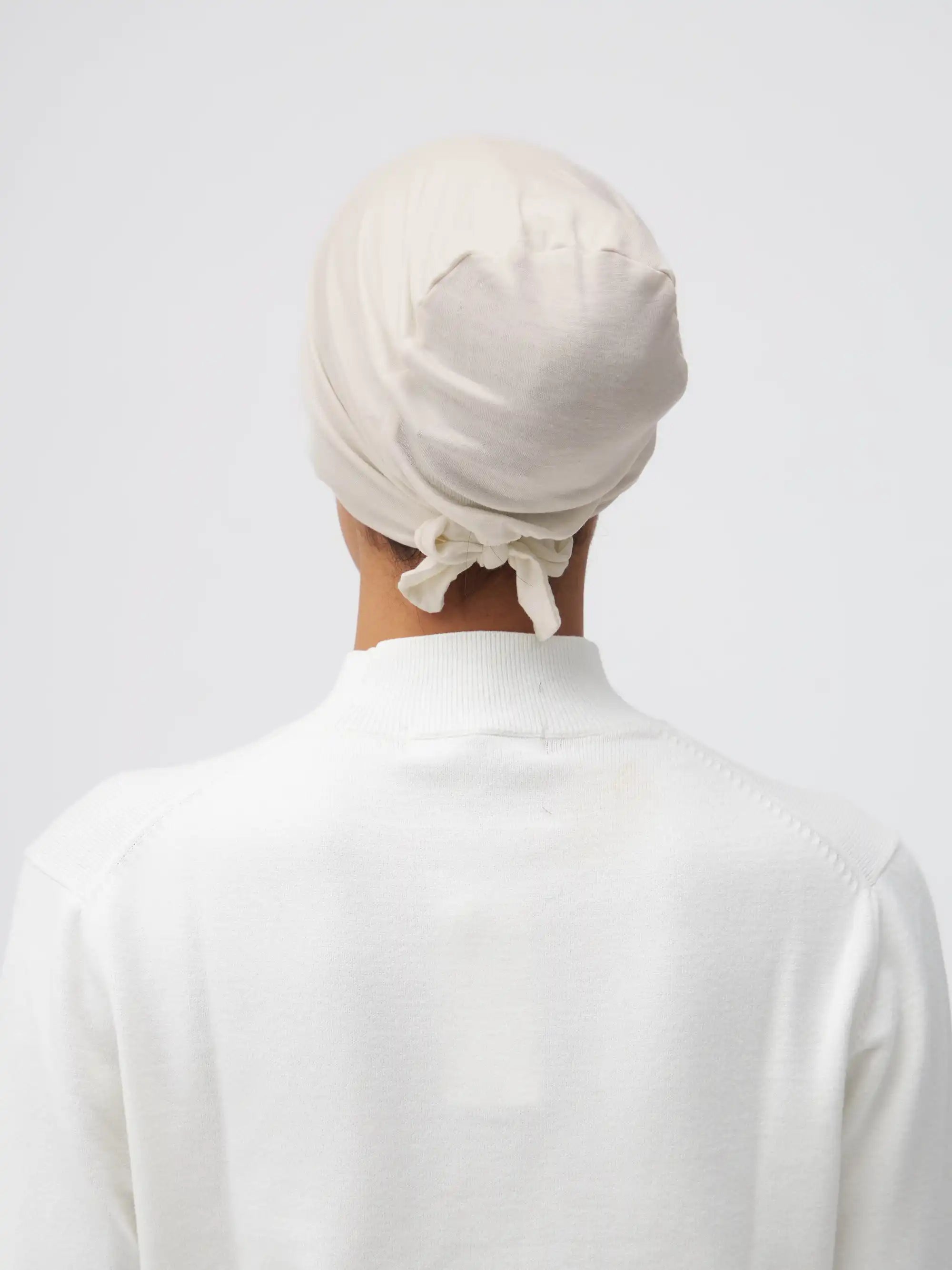 Tie Back Bone - Off White