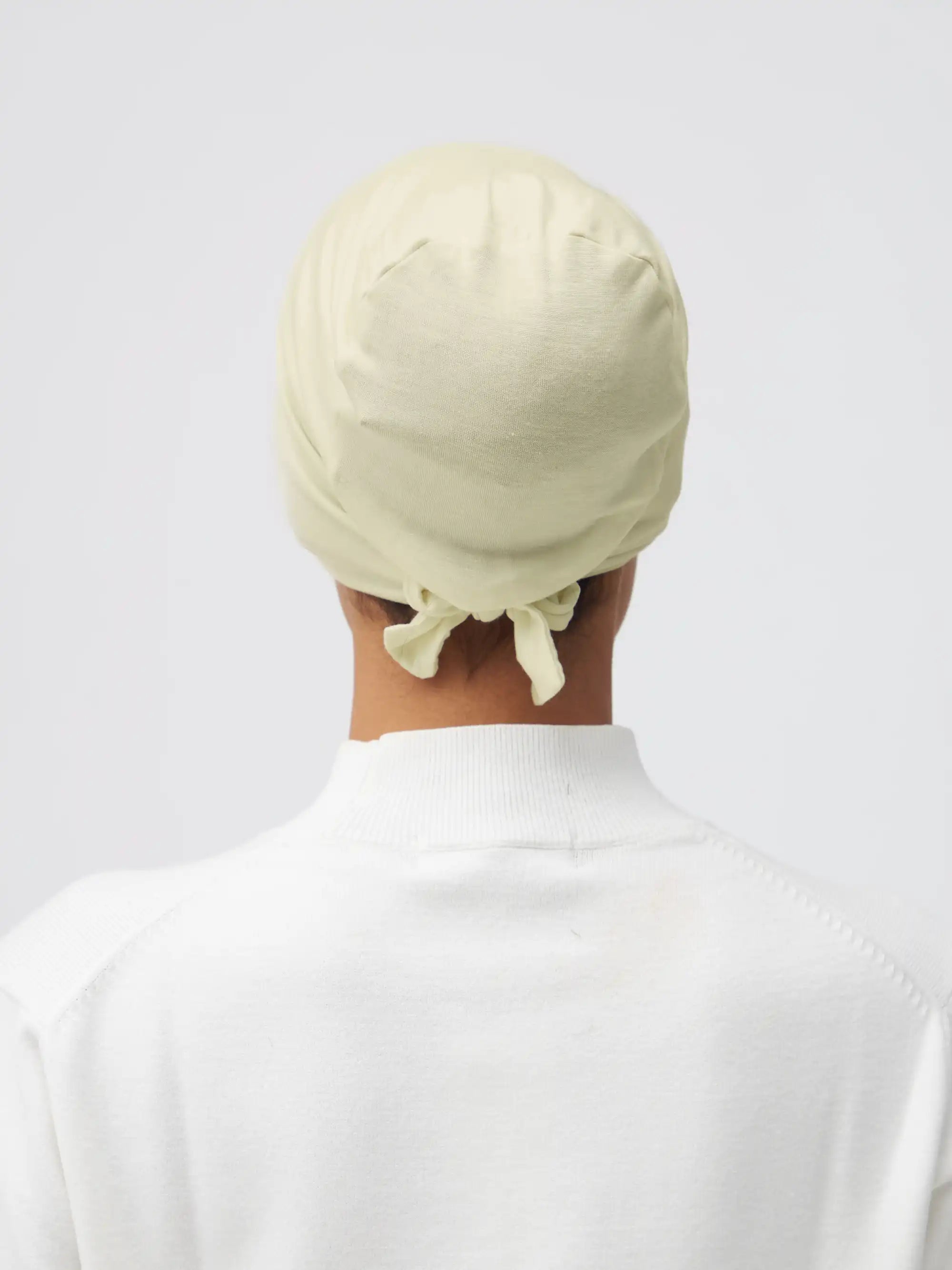 Tie Back Bone - Lime Cream