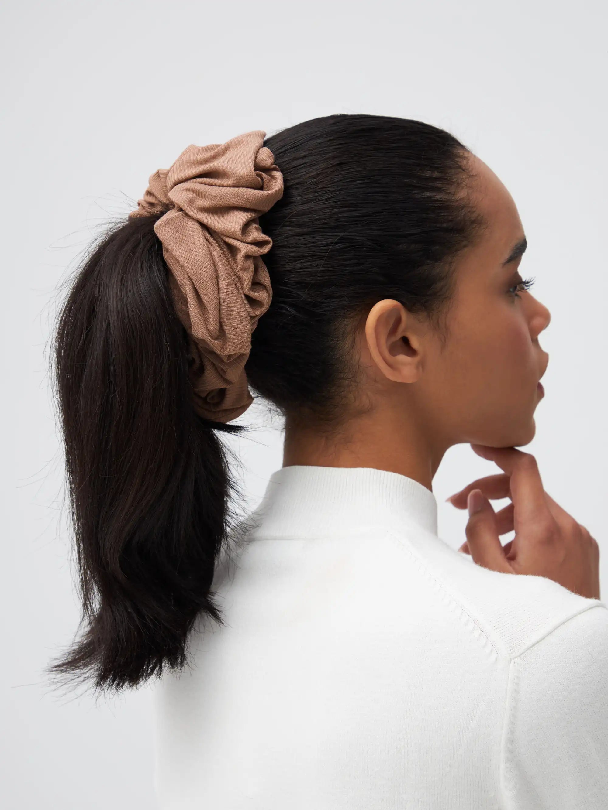 Scrunchies - Warm Taupe