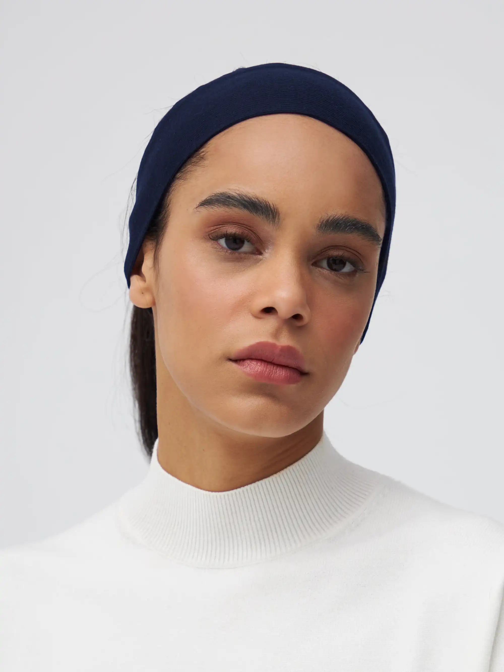 Bandana Ribbed - Navy