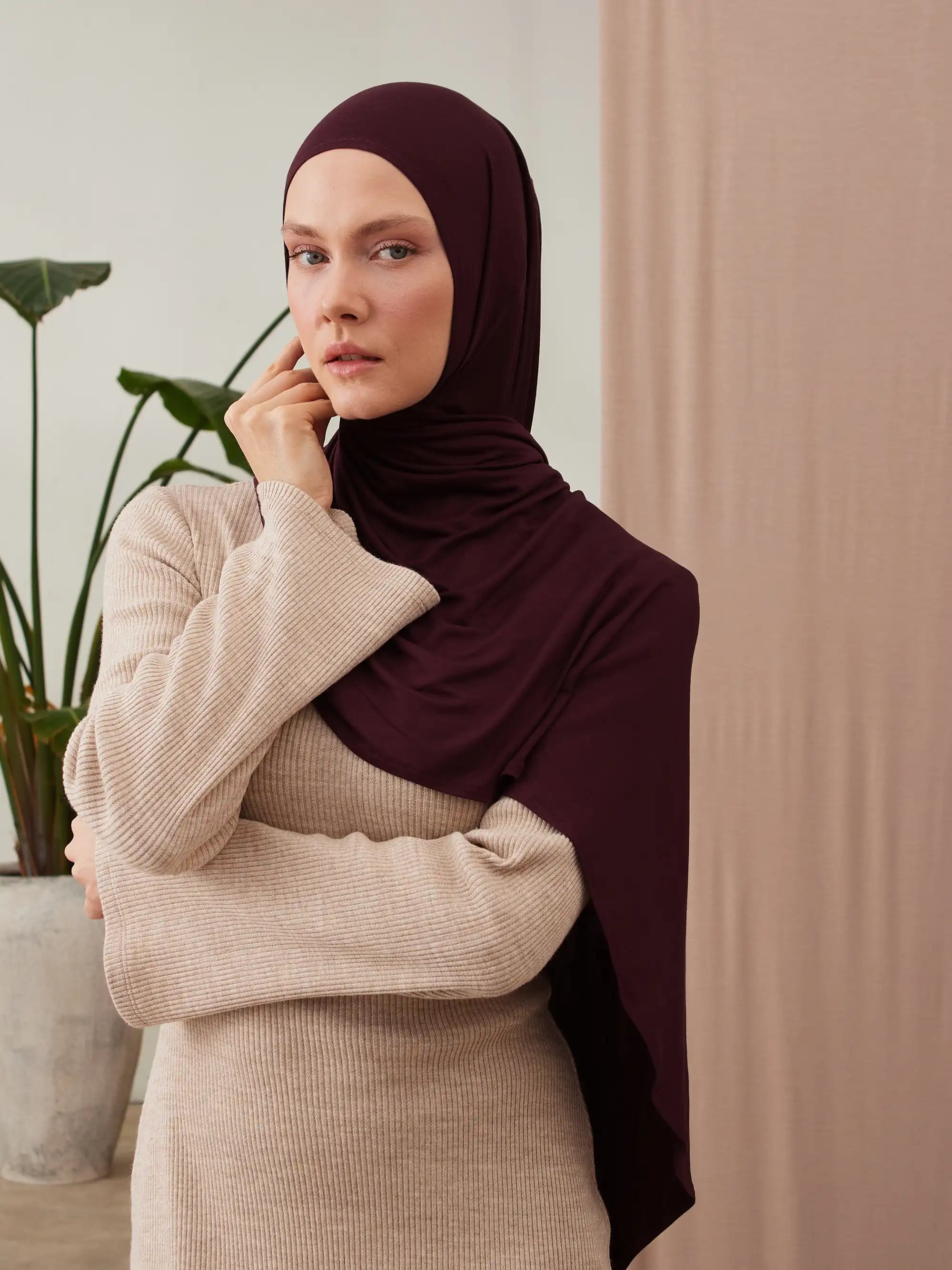 Instant Premium Jersey Hijabs - Port Royale