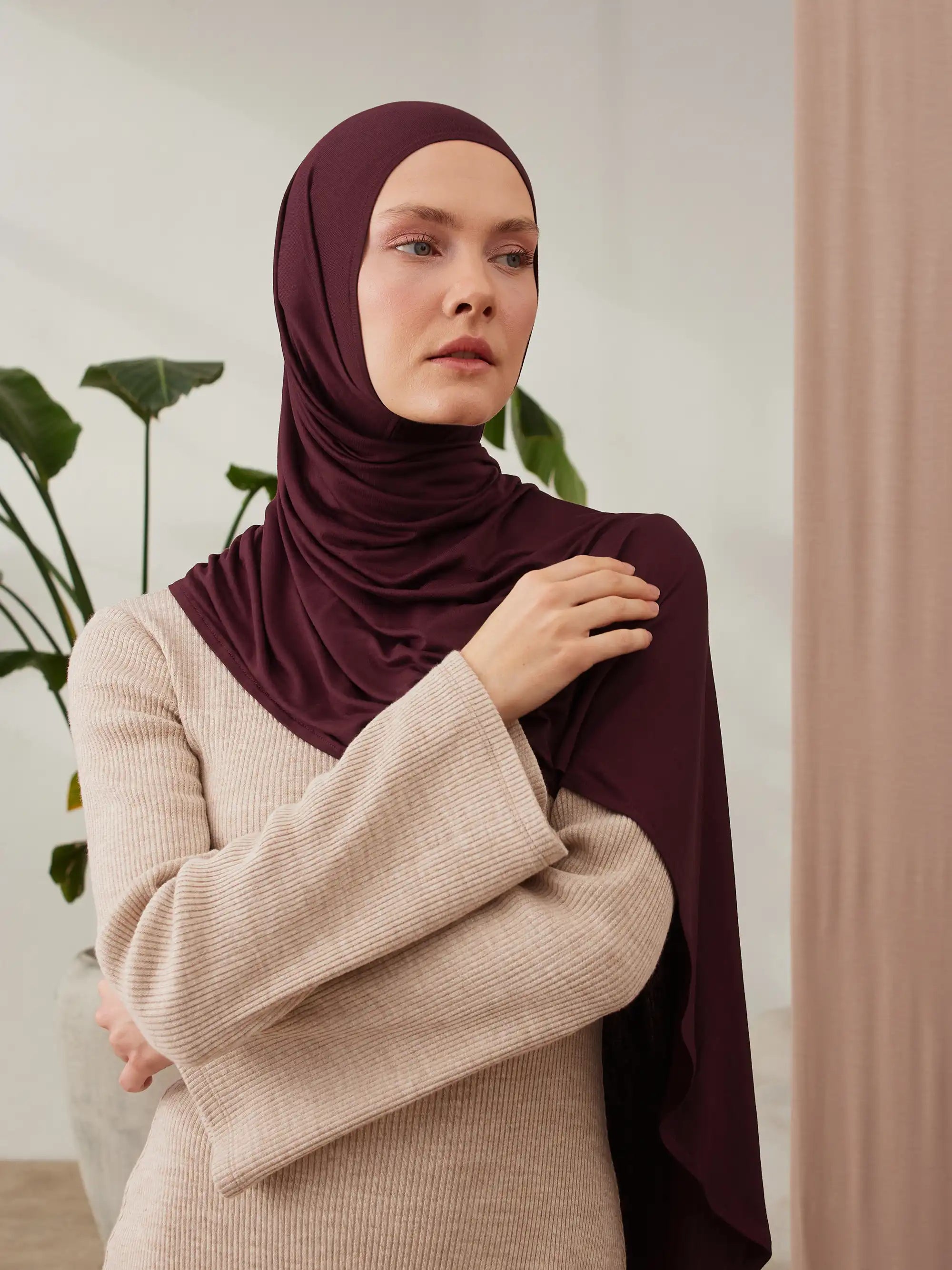 Instant Premium Jersey Hijabs - Port Royale