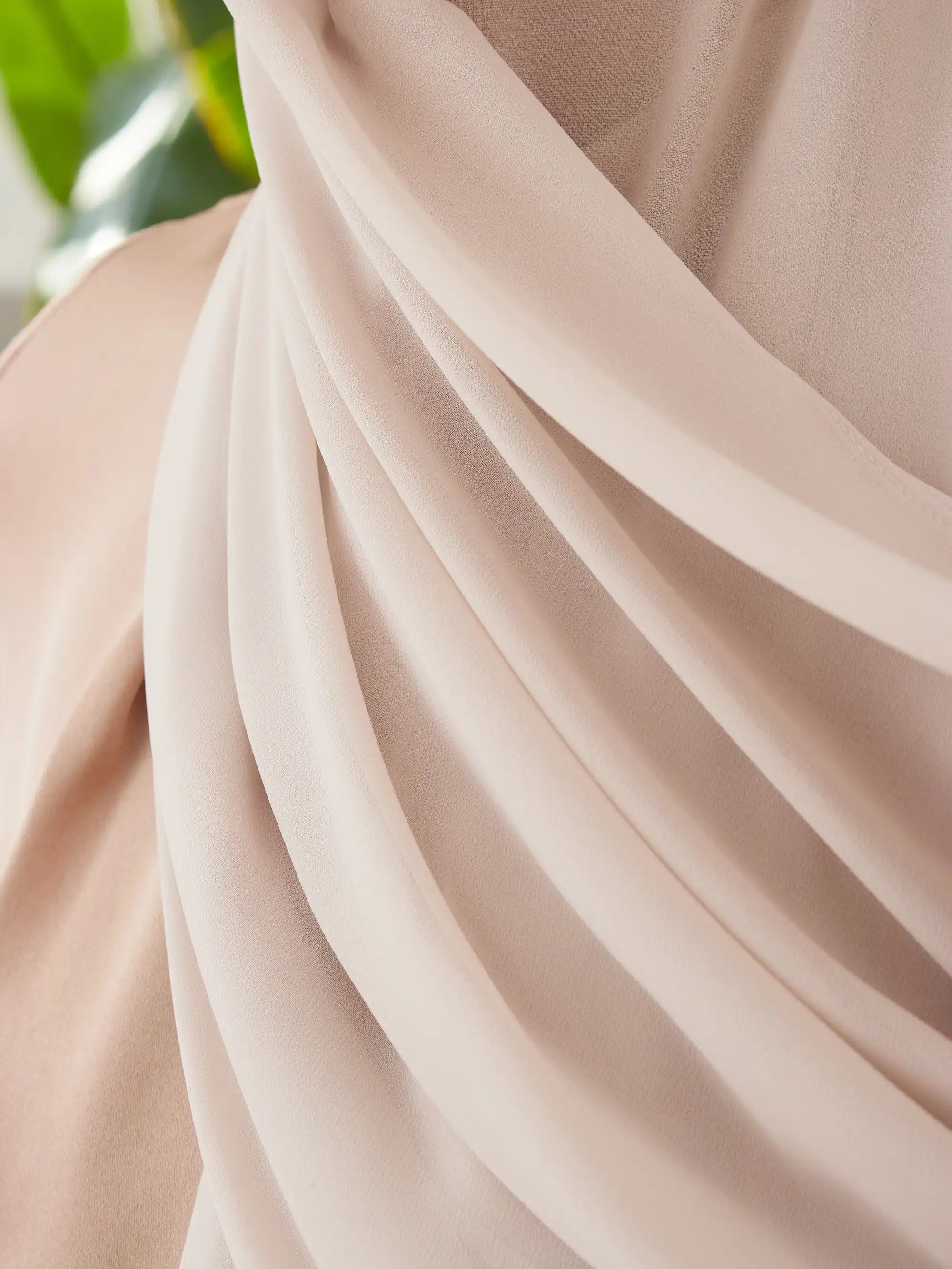 Luxury Chiffon Hijab - Cool Gray