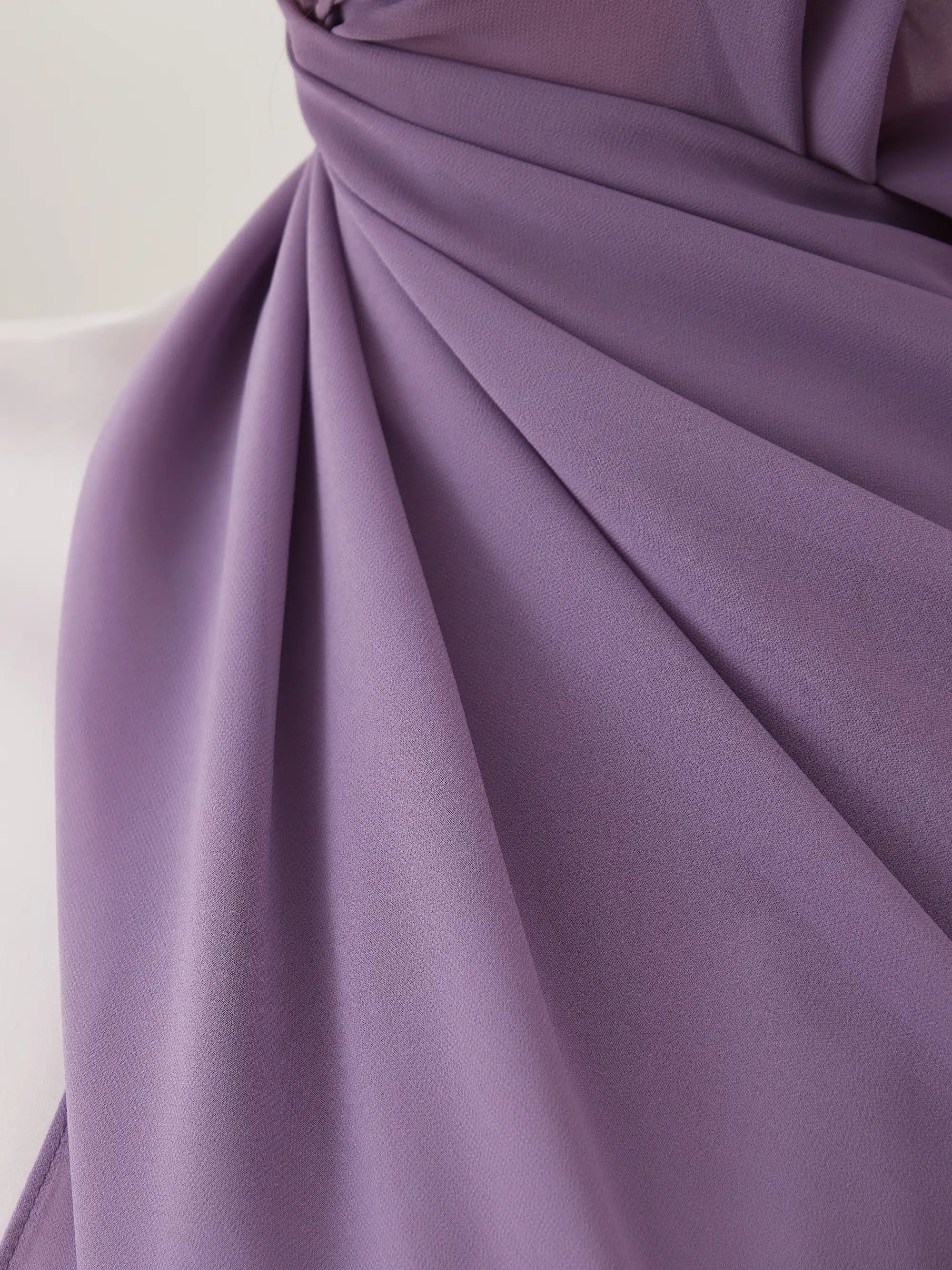 Luxury Chiffon Hijab - Black