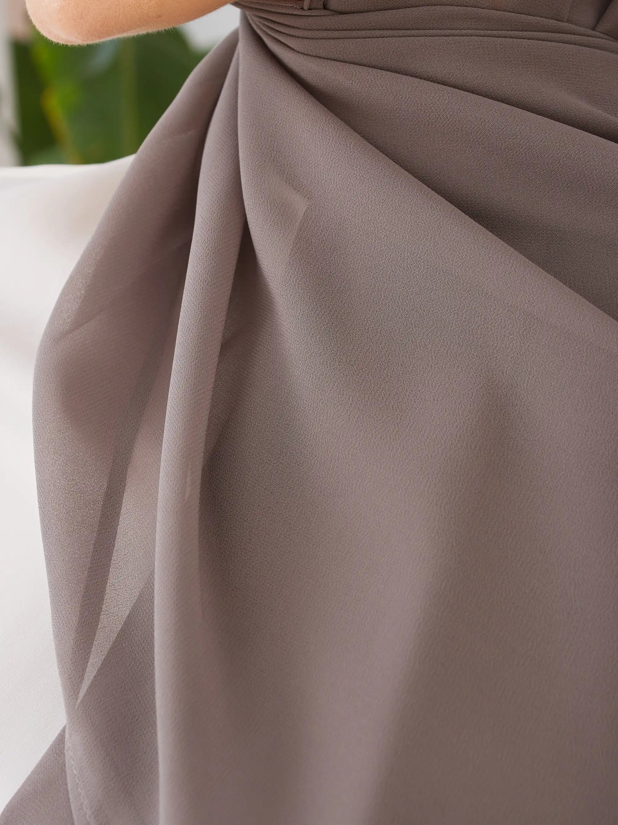 Instant Chiffon Hijab - Gray