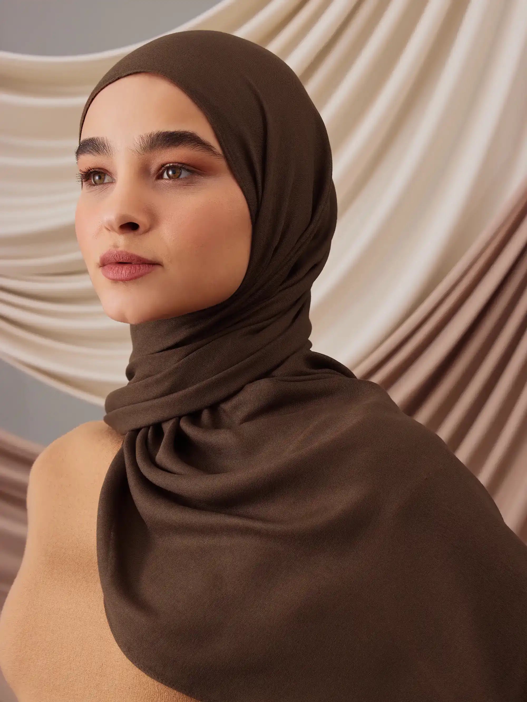 Breathable Rayon Hijab - Earth