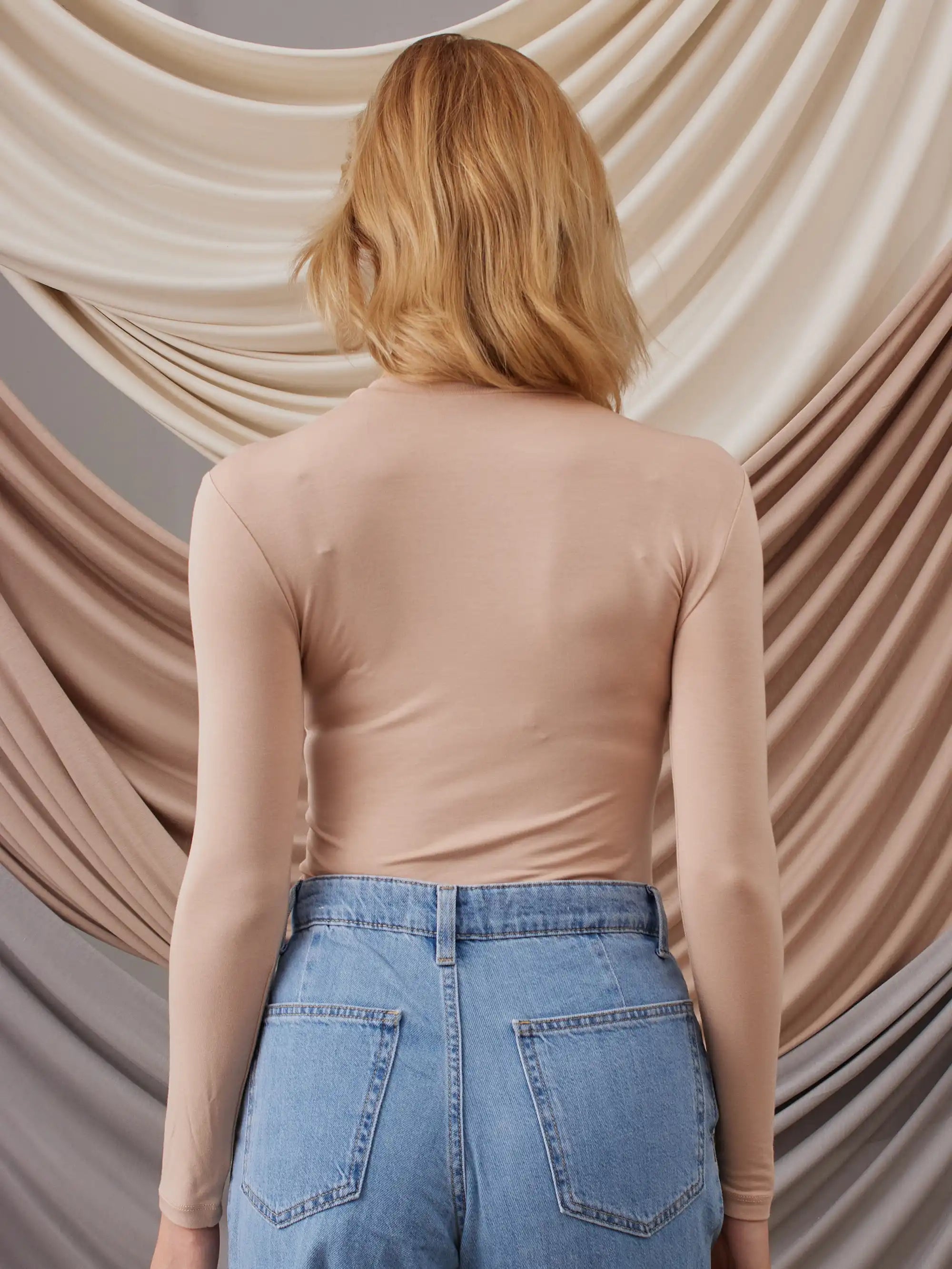 Long Sleeve Layer - Nude