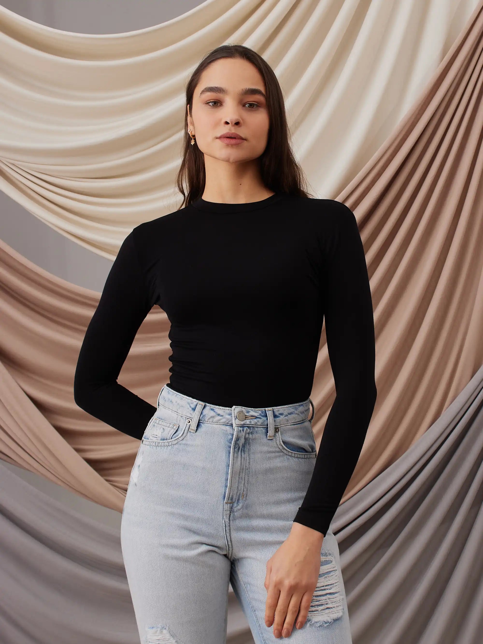 Long Sleeve Layer - Black