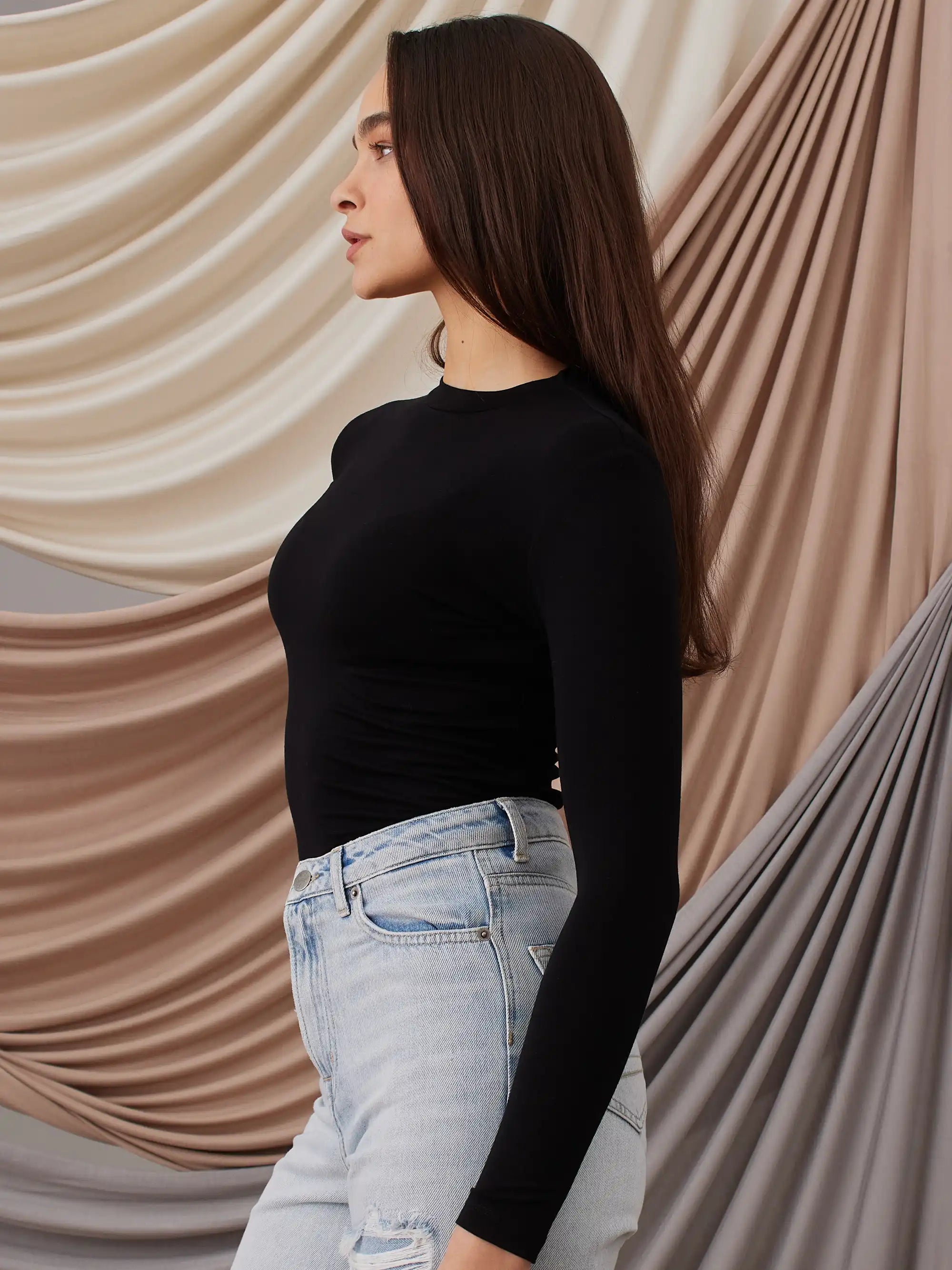 Long Sleeve Layer - Black