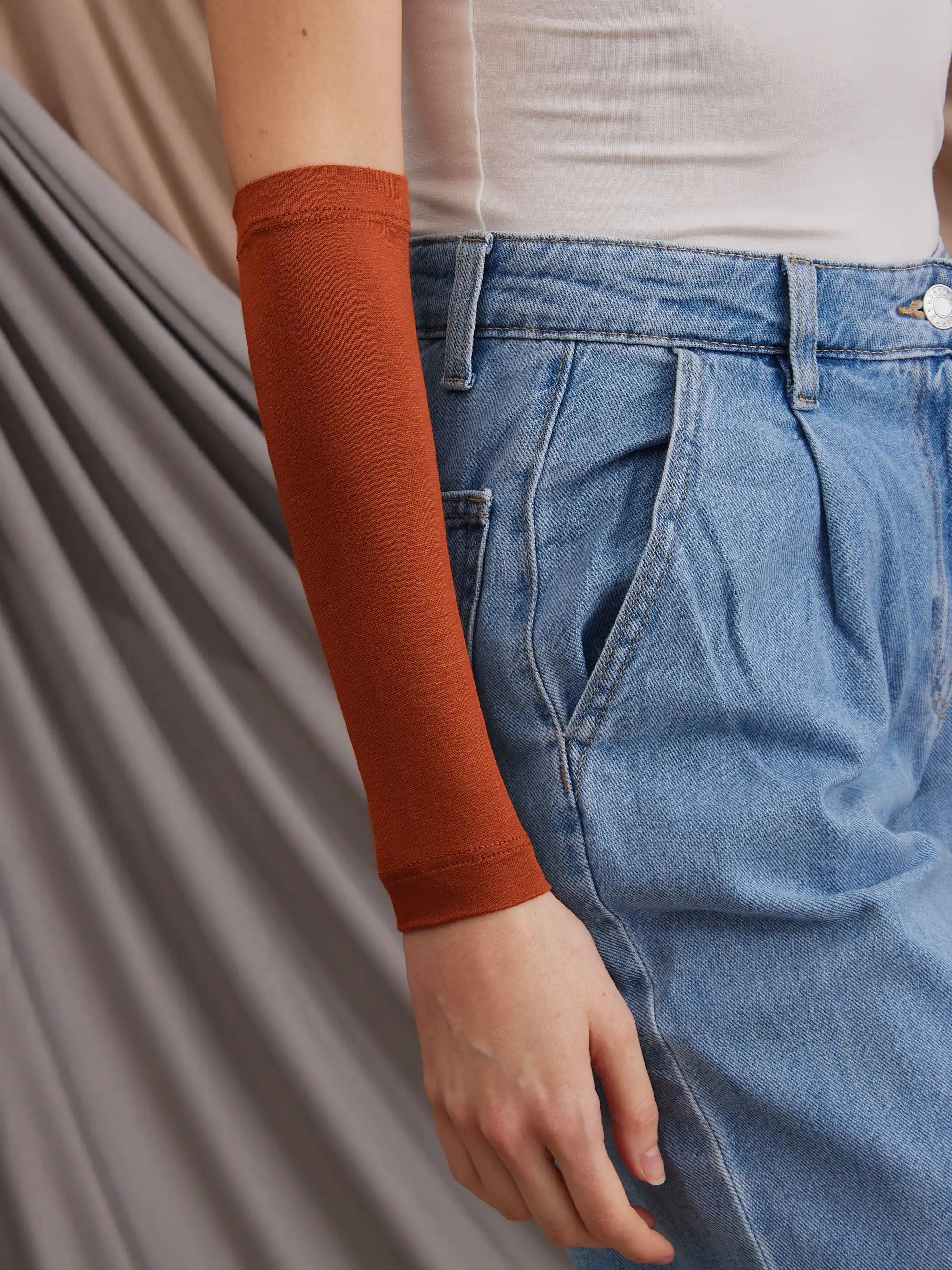 Arm Cover - Burnt Orange