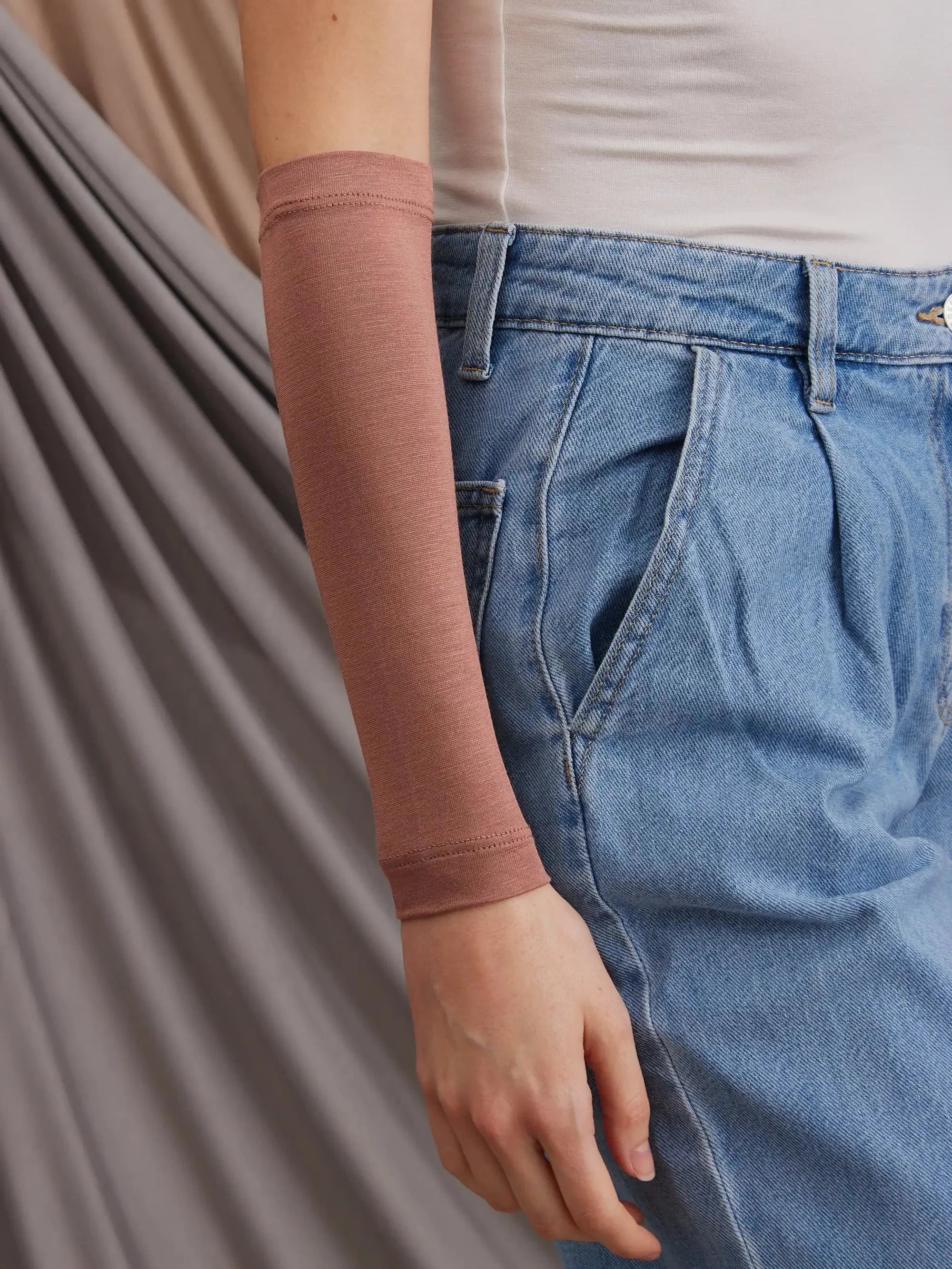 Arm Cover - Dusty Rose