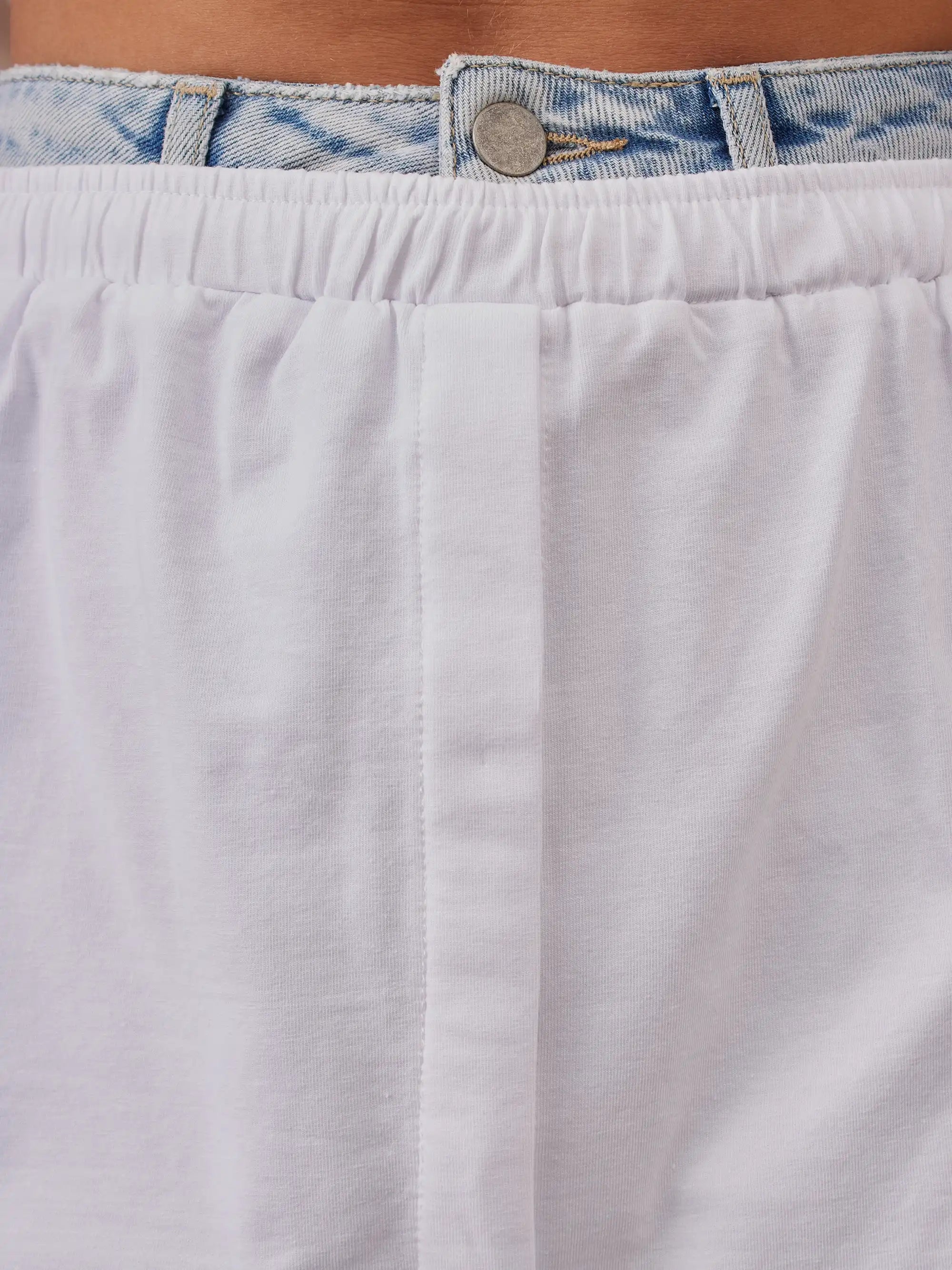 Round Hip Cover - White