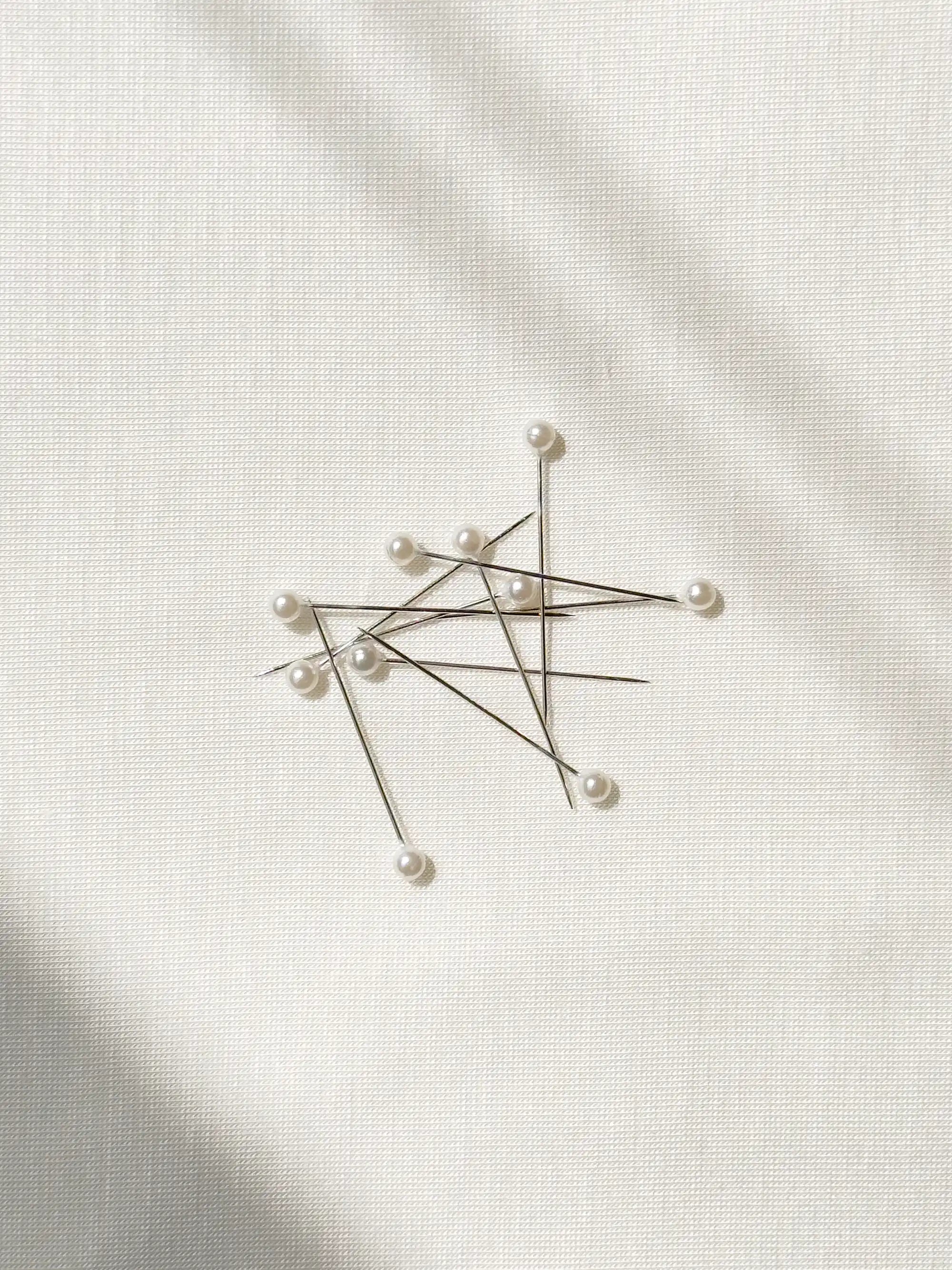 No-Snag Hijab Needles - White