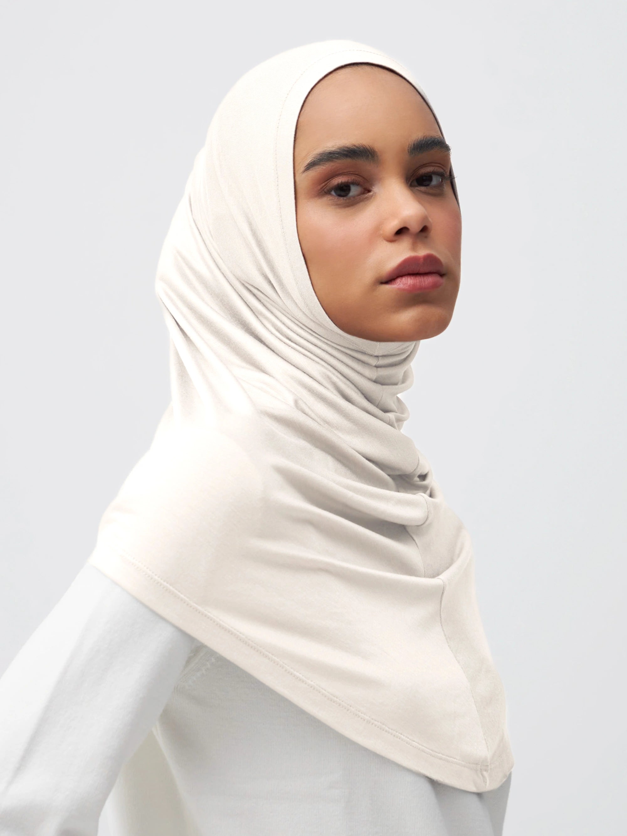 Khimar Hijabs - Off White
