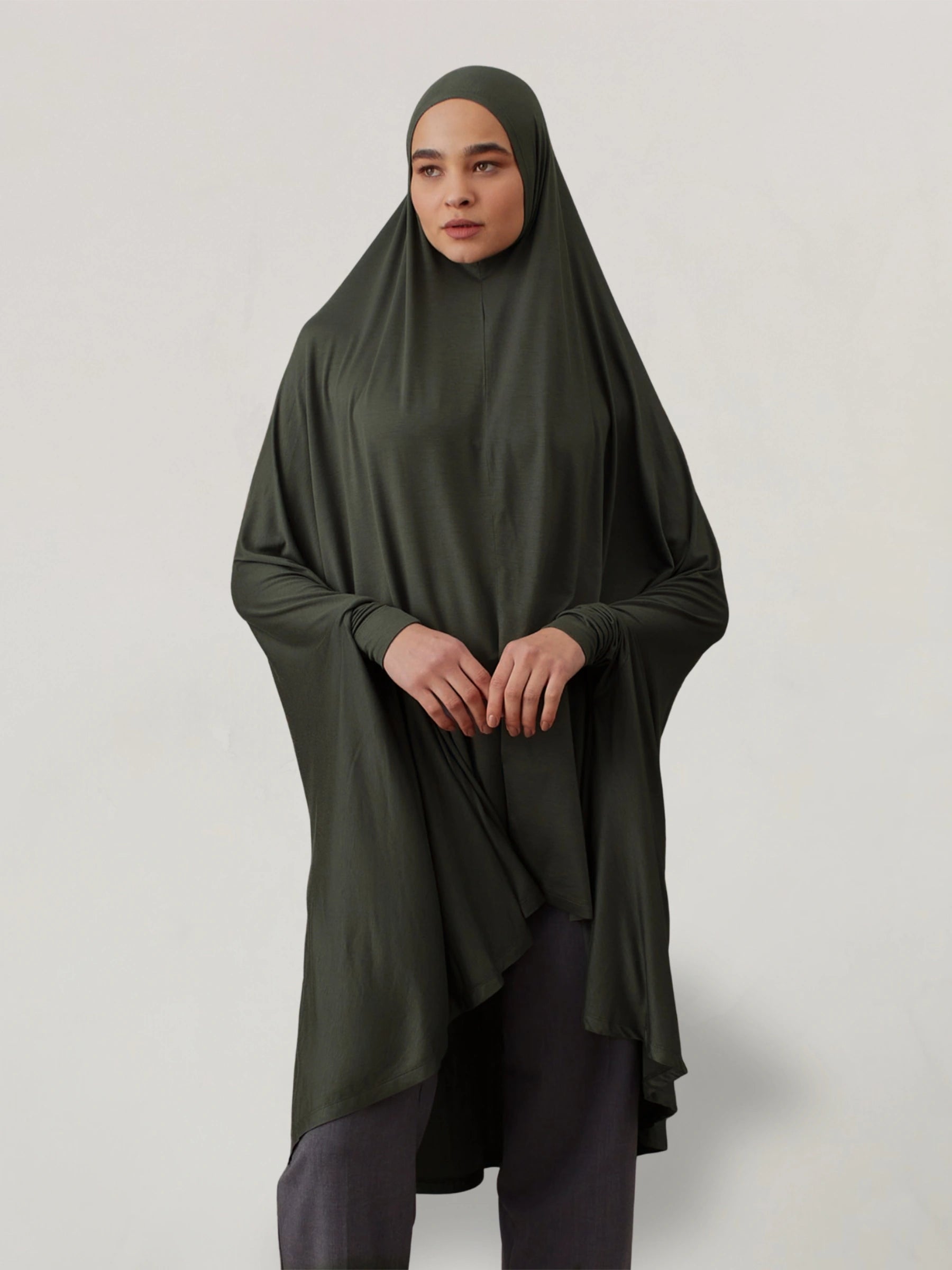Prayer Khimar - Khaki