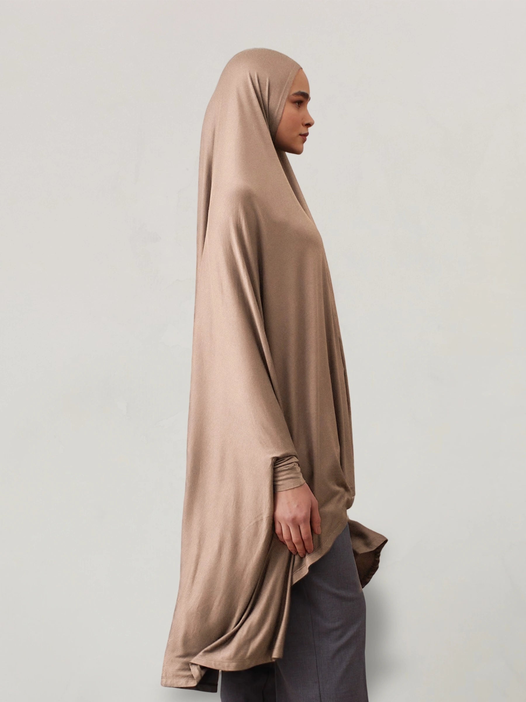 Prayer Khimar - Warm Sand