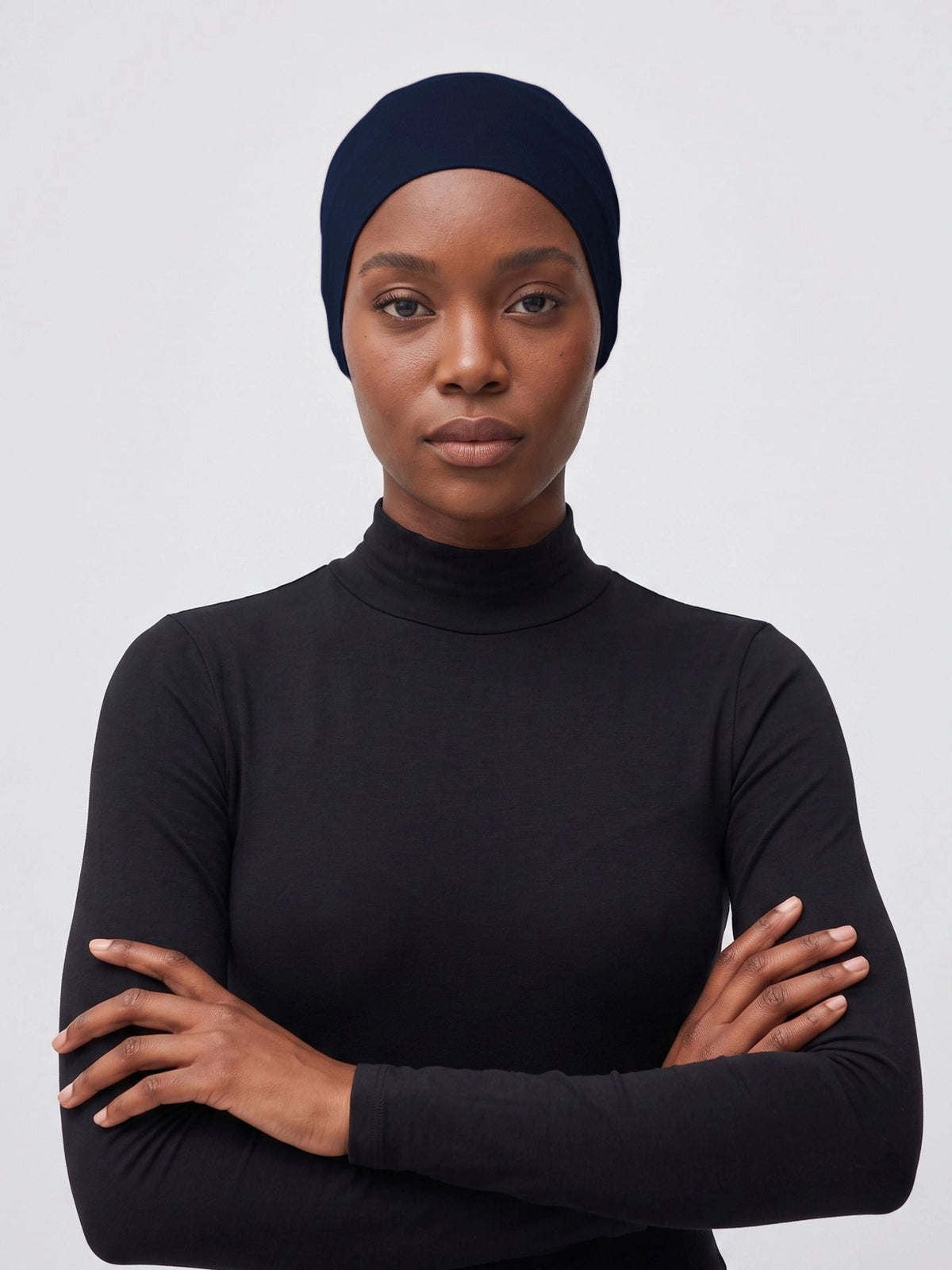 Baumwoll Tube Bone - Navy