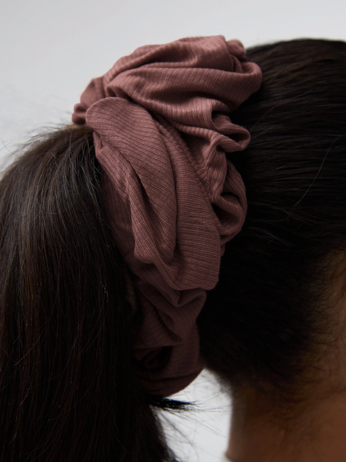 Ribbed Scrunchies - Faded Rose