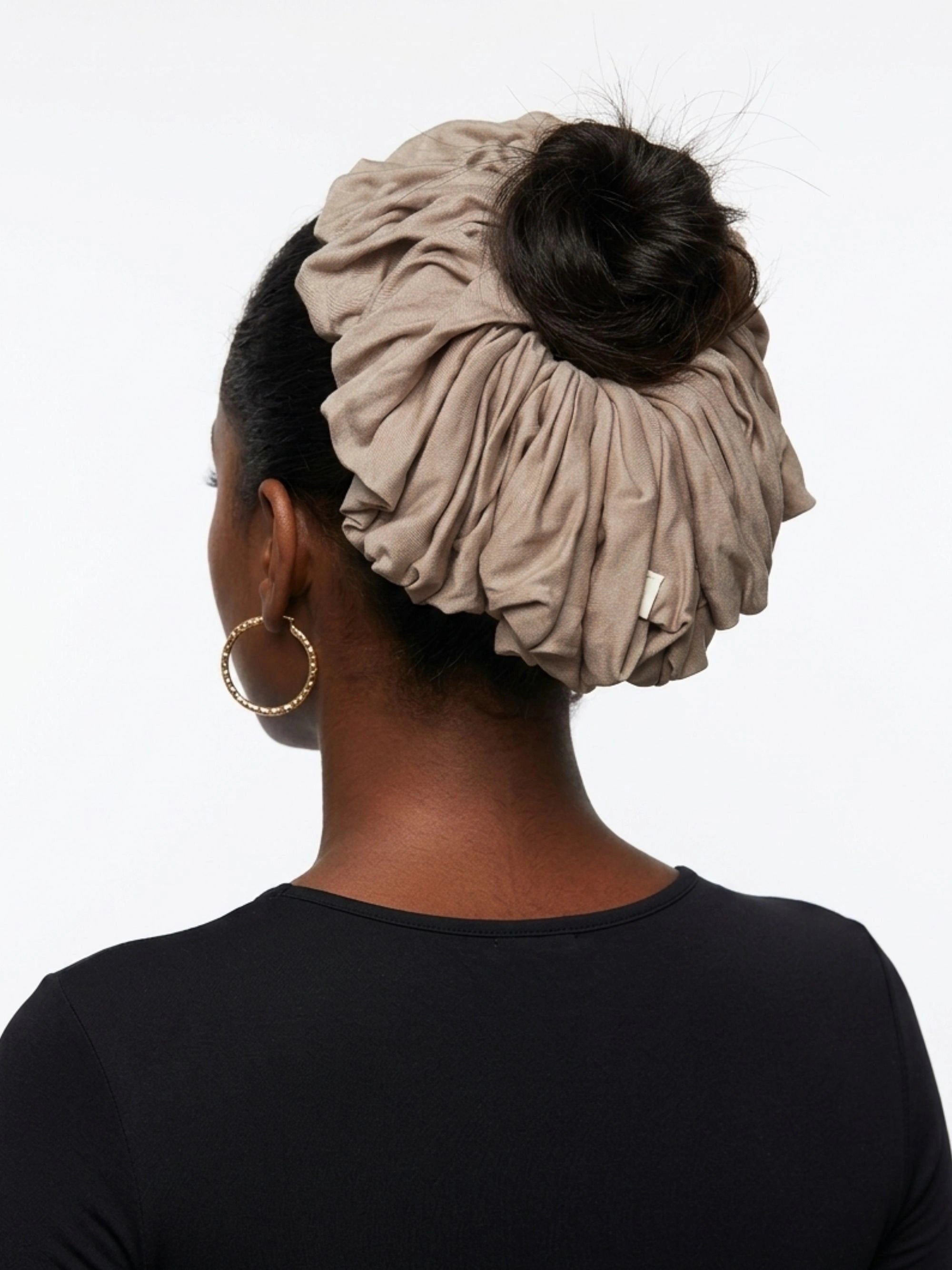 Premium Jersey Scrunchies - Warm Sand